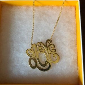 LOVE MONOGRAM NECKLACE 🆕